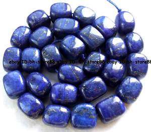 10x14mm Lapis Lazuli nugget shape gemstone Beads 15  