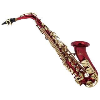   280 Alto Saxophone Sax +Book+Tuner ~Gold Silver Blue Green Purple Red