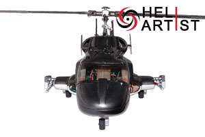 HeliArtist 450 AirWolf V3 FG Fuselage Retract Linghting system Align 