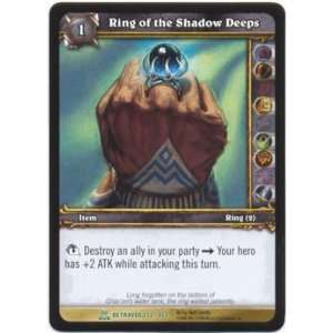 Ring of the Shadow Deeps UNCOMMON #232   World of Warcraft 