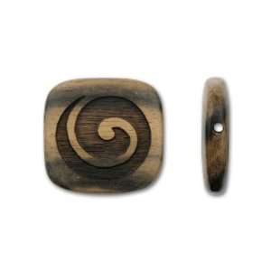 Spiral Design Wood Bead Arts, Crafts & Sewing