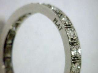 PLATINUM .50 CT. DIAMOND ETERNITY ANNIVERSARY BAND RING size 6 1/4 