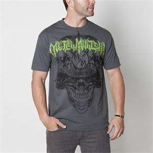  Metal Mulisha Biomatrix T shirt   Large/Charcoal 