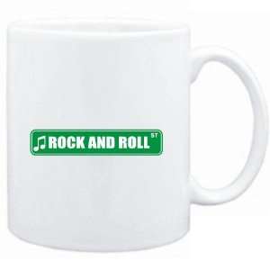 Mug White  Rock And Roll STREET SIGN  Music  Sports 