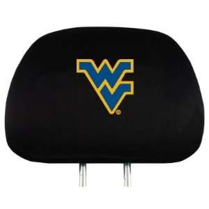  West Virginia Mountaineers Head Rest Covers (2 Pack 