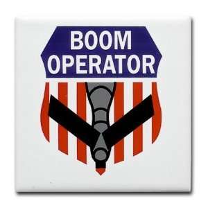  Boom Operator Boom Tile Coaster by  Kitchen 
