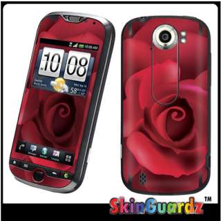 Red Rose Vinyl Case Decal Skin HTC MyTouch 4G Slide  