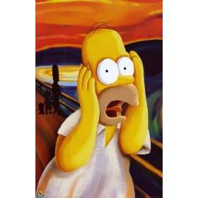  The Simpsons   Homer Scream by Unknown 24x36