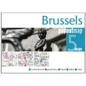  Brussels Popout Map (Footprint Popout Maps) (9781845878696 