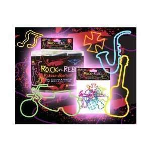    Pk of 12 Rubba Bandz Rubber Band Rock and Rebel Set: Toys & Games