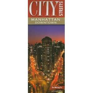 City Streets Lower Manhattan American Map 9780841614109  