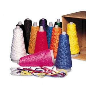  Pacon 00590   Trait Tex Double Weight Yarn Cones, 2 oz 