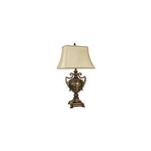  Ore 30 Urn Shape Table Lamp   Antique Gold: Home 