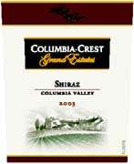 Columbia Crest Grand Estates Shiraz 2003 