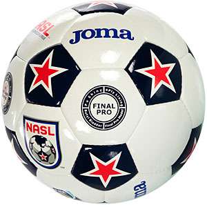 JOMA NASL FIFA LTD ED MATCH BALL WHITE/BLUE/RED 5 (Soccer)  