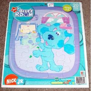   Jr Blues Room 20 Piece Frame tray Puzzle   Blues Clues: Toys & Games
