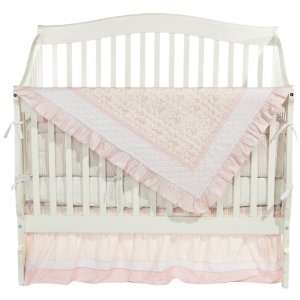  ZZ Baby Pretty Chic 4 Piece Crib Bedding Set: Home 