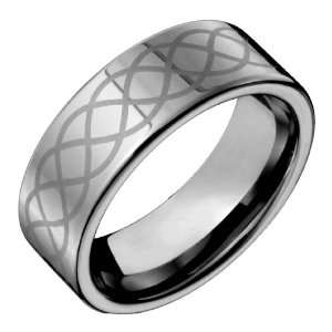  Exquisite Tungsten Carbide Ring Wedding Band   Comfort Fit 