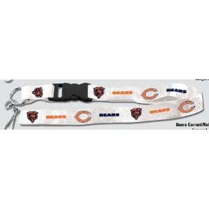   NFL Lanyard Key Chain and Ticket Holder   White