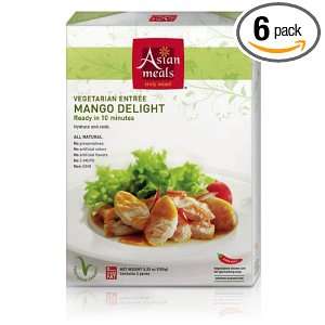 Asian Meals Vegetarian Entree Mango Delight, 5.25 Ounce (Pack of 6 