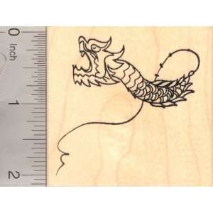  Chinese Dragon Kite Rubber Stamp: Arts, Crafts & Sewing