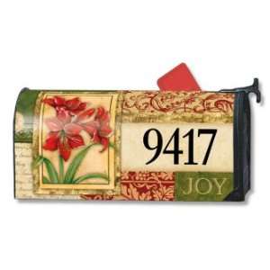   Tapestry Joy Addressable Magnetic Mailbox Cover Patio, Lawn & Garden