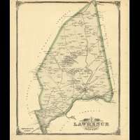 1875 MERCER COUNTY plat maps atlas old GENEALOGY NEW JERSEY history 