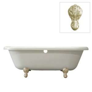   67 Acrylic Tub with Lion Feet from the Vintage Collection VTDS673023H