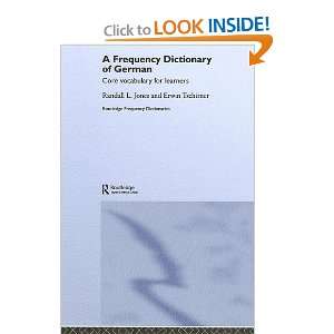  A Frequency Dictionary of German Core Vocabulary for 