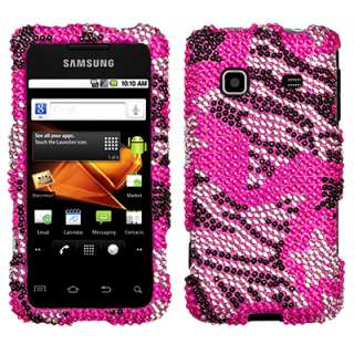 BLING Hard Cover Case Samsung GALAXY PREVAIL M820 Rebel  