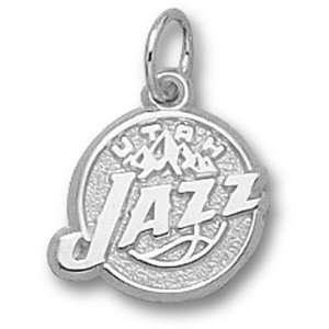 Sterling Silver   NBA Utah Jazz Logo Pendant: GEMaffair 