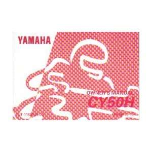    Official 1996 Yamaha CY50H Owners Manual Yamaha Motors Books