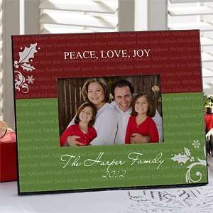  Personalized Christmas Picture Frame   Family Is Forever 