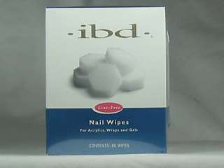 IBD NAIL WIPES Lint Free 80ct/box  