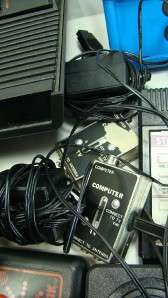 Huge Vintage Atari 2600 Lot 2 Consoles Touch pads Adaptors Joy Sticks 