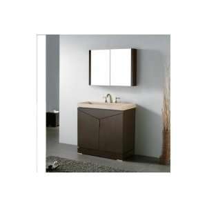   Medicine Cabinet with Wooden Frame MF9 36 030 WA