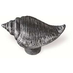  Siro Designs Conch Shell Shell (SD79130)   Antique Silver 
