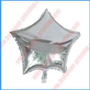   foil balloons  the silver star shape foil balloons: Toys & Games