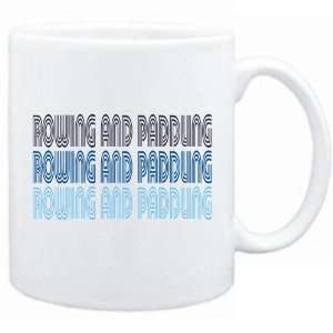    New  Rowing And Paddling Retro Color  Mug Sports