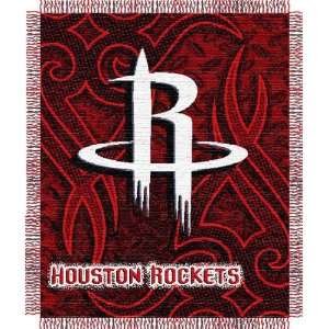  NBA Houston Rockets TATTOO 48x60 Triple Woven Jacquard 