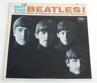 Beatles Meet the Beatles Capitol Records T 2047 Mono LP & Jacket 