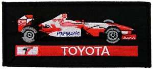 TOYOTA F1 RACING EMBROIDERED PATCH #01  