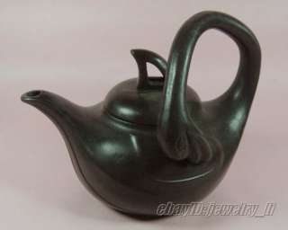 Rare YiXing Chinese Purple Clay Stoneware teapot Artist  