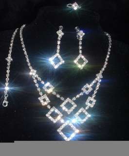Costume necklace sets Czech rhinestone wholesale 12set  
