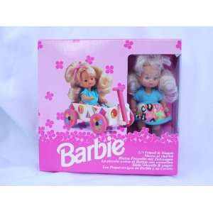  Barbie Lil Friend & Wagon (Europe 1991): Toys & Games
