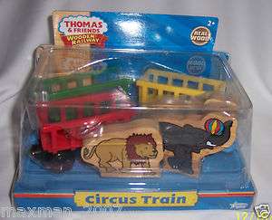 Thomas the Train Circus Train Wooden NIP 796714990750  
