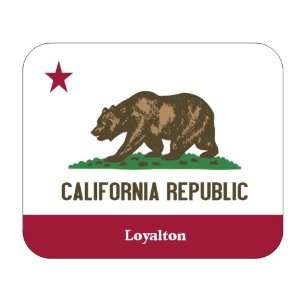  US State Flag   Loyalton, California (CA) Mouse Pad 