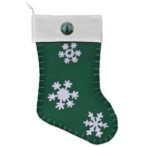   Christmas Stocking Green Army National Guard Emblem: Everything Else