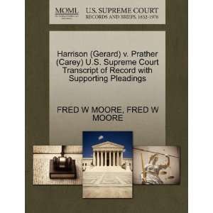  Harrison (Gerard) v. Prather (Carey) U.S. Supreme Court 