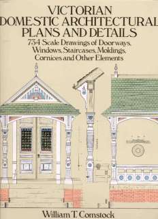 Victorian Domestic Architectural Plans & Details Book  